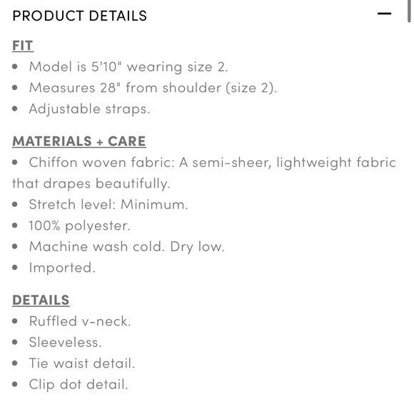 NEW✨TORRID Chiffon Tie Waist Tank - Picture 3 of 11